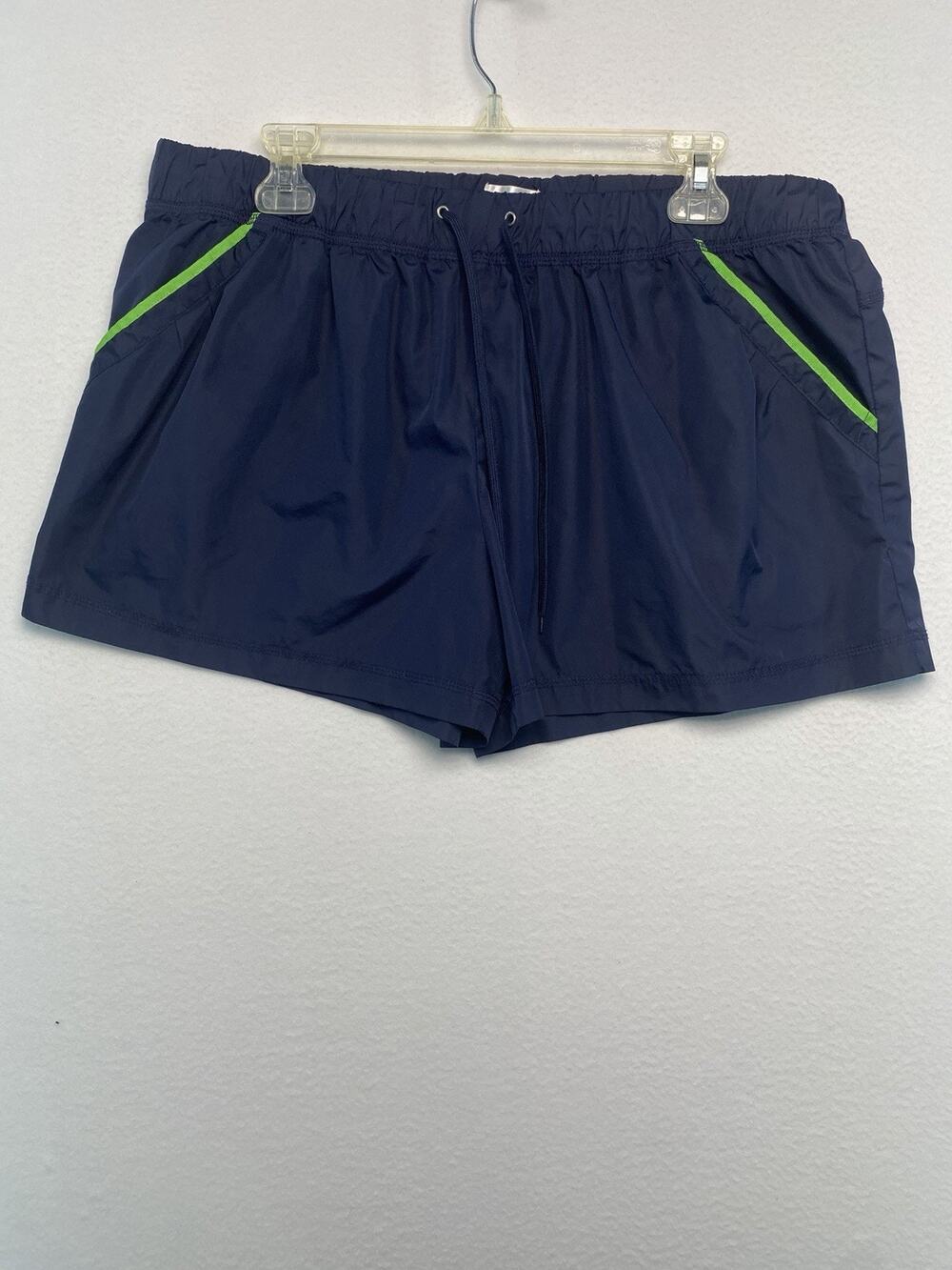 Danskin Women’s Size XL Navy Blue Shorts Activewear With Pockets Sports